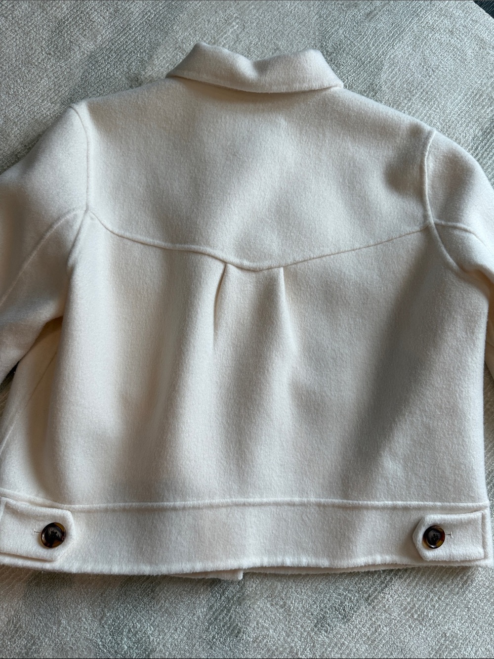 Rails Cream Button-Front Jacket - Picture 7 of 11